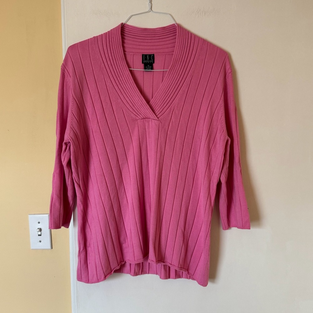 INC INTERNATIONAL CONCEPTS sweater - size 1x - EUC